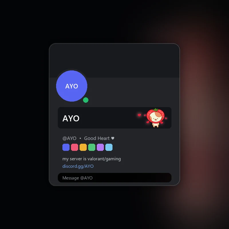 Discord Ichi-Nyan Nameplate 🎁 | Gift Link | Instant