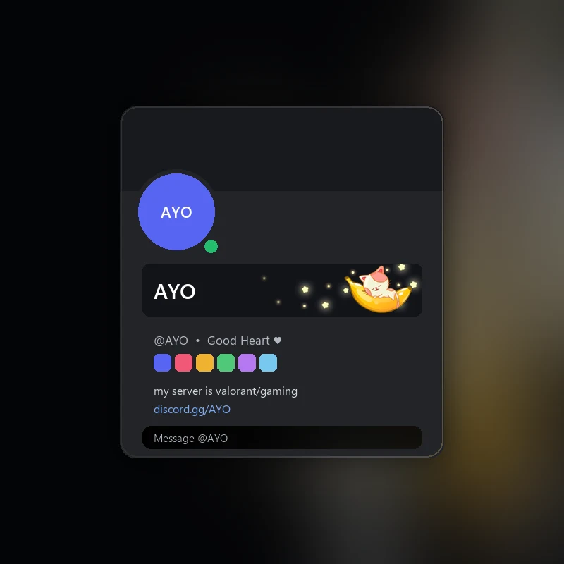 Discord Banana Bliss Nameplate 🎁 | Gift Link | Instant