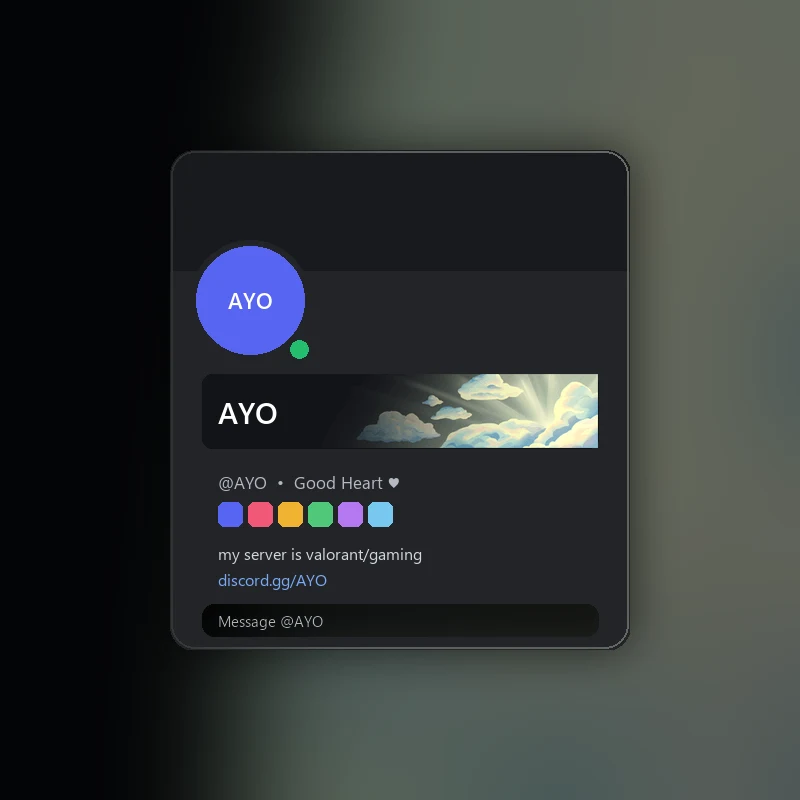 Discord Cloud Nine Nameplate ð | Gift Link | Instant