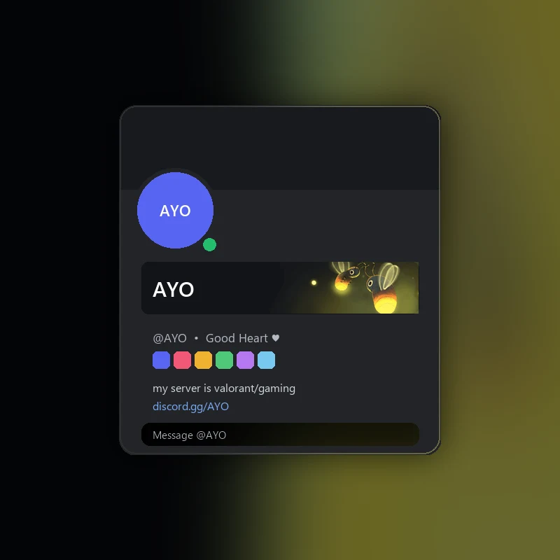 Discord Glowies Nameplate 🎁 | Gift Link | Instant