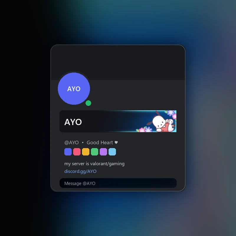 Discord Pochacco Nameplate 🎁 | Gift Link | Instant