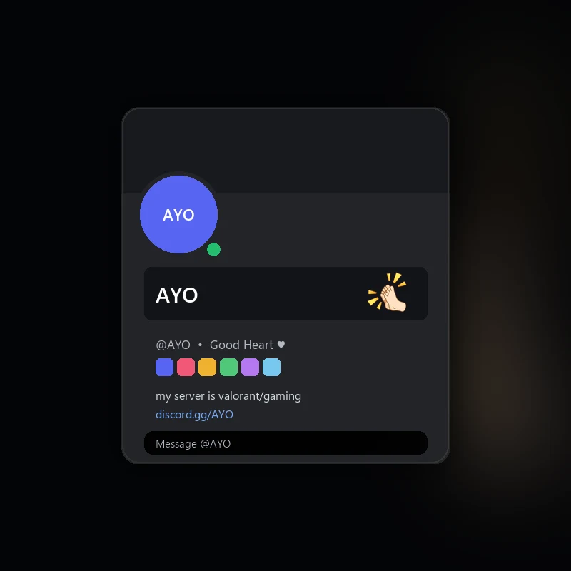 Discord Clappy Feet (Light) Nameplate 🎁 | Gift Link | Instant