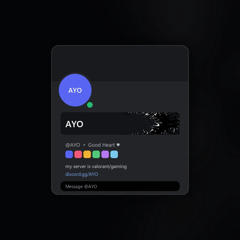 Discord Venom (No Logo) Nameplate 🎁 | Gift Link | Instant