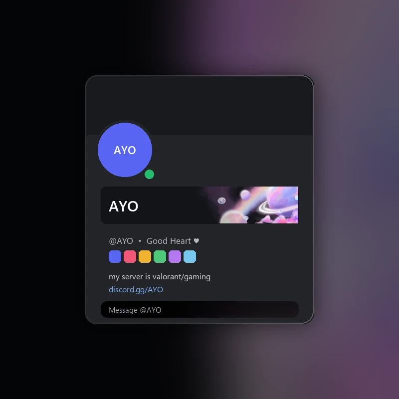 Discord Enchanted Cosmos Nameplate 🎁 | Gift Link | Instant