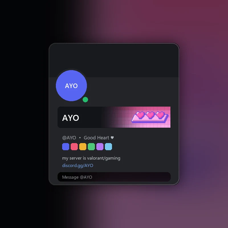 Discord Love Meter Nameplate 🎁 | Gift Link | Instant