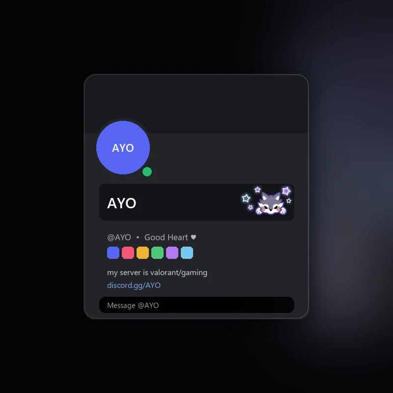 Discord Lone Wolf Nameplate 🎁 | Gift Link | Instant