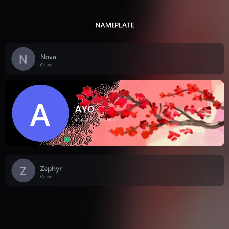 Discord Blossoming Branch Nameplate 🎁 | Gift Link | Instant