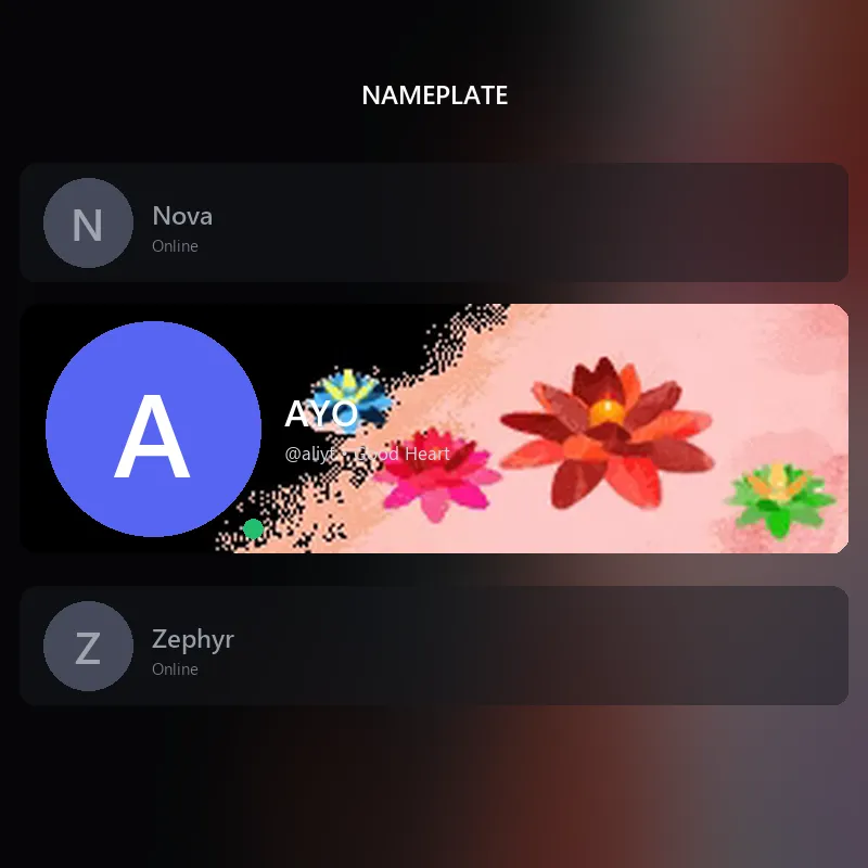 Discord Lotus Lanterns Nameplate 🎁 | Gift Link | Instant