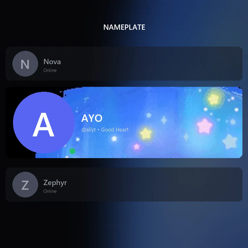Discord Dream Waves Nameplate 🎁 | Gift Link | Instant