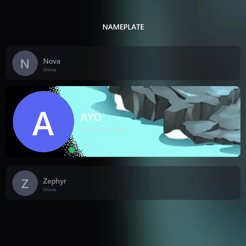 Discord Capricorn Nameplate 🎁 | Gift Link | Instant