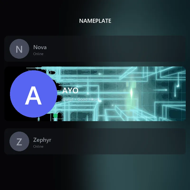 Discord Encom Grid Nameplate 🎁 | Gift Link | Instant