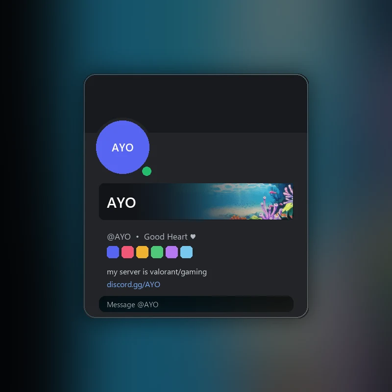Discord Under the Sea Nameplate 🎁 | Gift Link | Instant