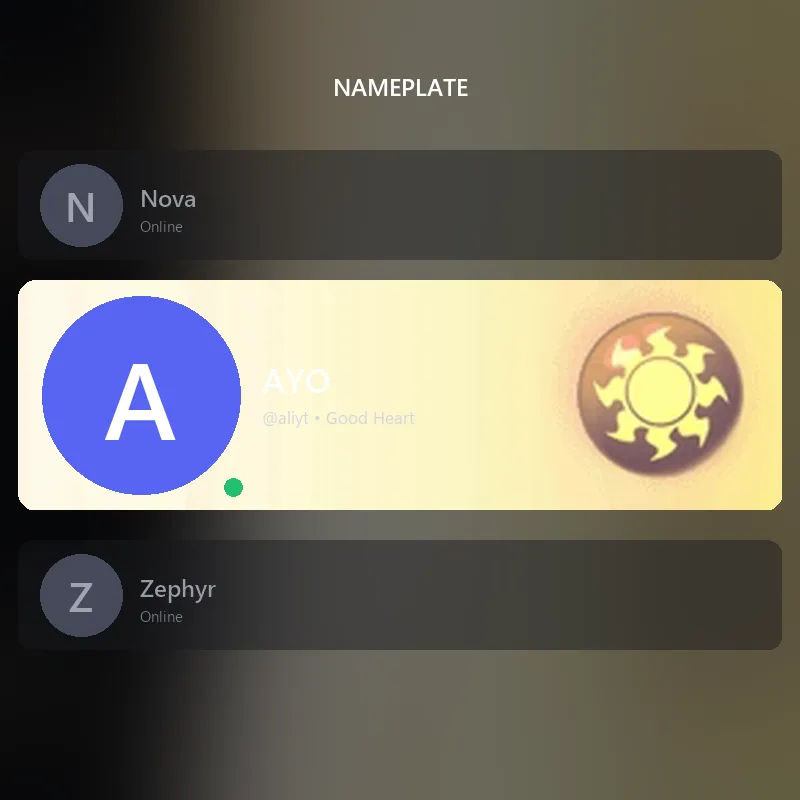 Discord White Mana Nameplate 🎁 | Gift Link | Instant