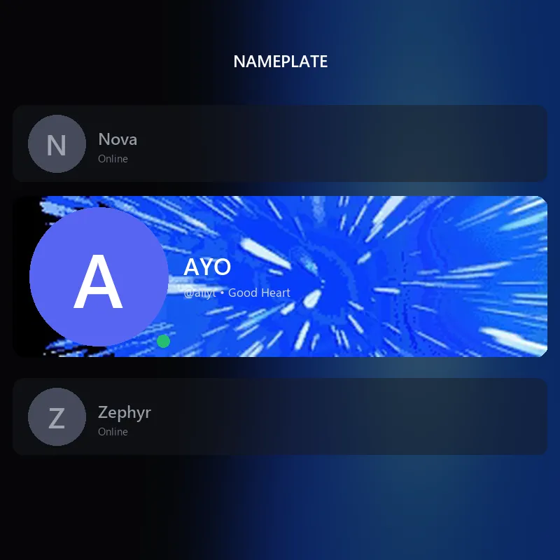 Discord Hyperspace Nameplate 🎁 | Gift Link | Instant