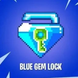 1 Blue Gem Lock