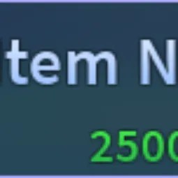 Item Notifier 2500R