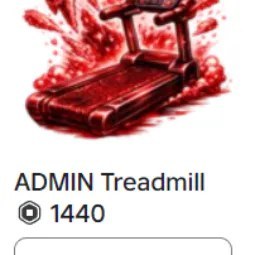 Admin Treadmill 1599R
