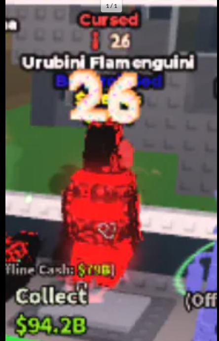 Urubini Flamenguini CURSED 2 TRAITS RARE
