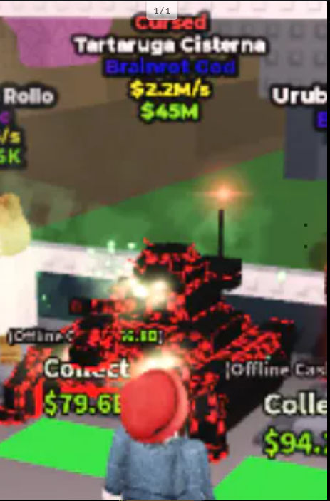 Tartaruga Cisterna CURSED 2.2M/s