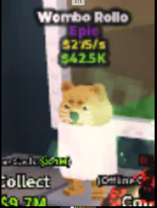 Wombo Rollo RARE