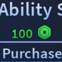 1 Ability Slot 100R