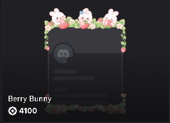 ⭐Berry Bunny Frame⭐$4.99