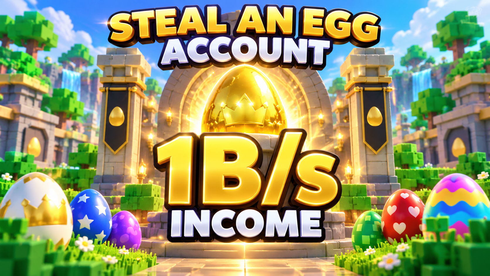 ๐ฅ Steal an Egg Account | ๐ฐIncome 1B/s