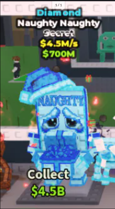 Naughty Naughty DIAMOND 4.5M/s