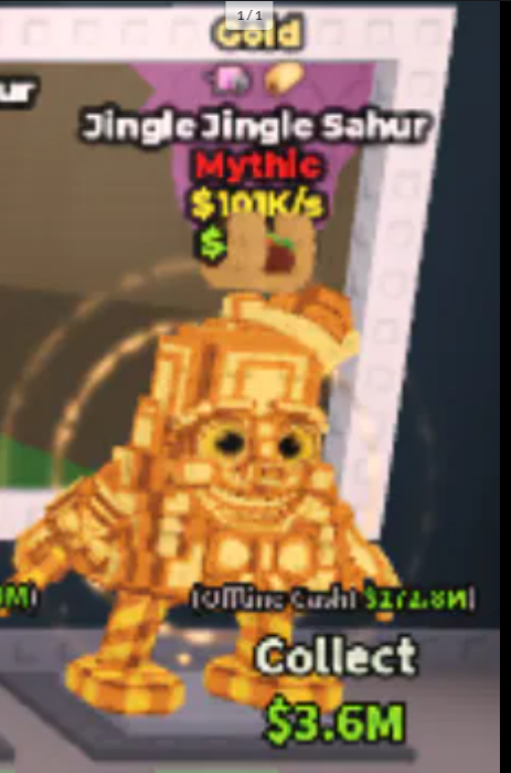 Jingle Jingle Sahur GOLD 2 Traits
