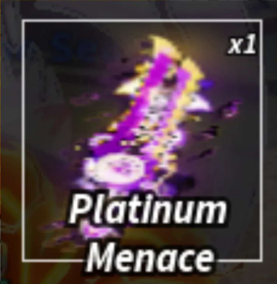 Platinum Menace ( Olympian Godbreaker Rod ) | Limited Rod Skin Fisch