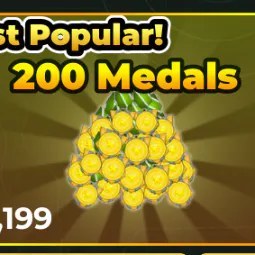 200 Medals 1199R