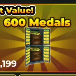 600 Medals 3199R