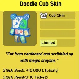 Doodle Cub Skin