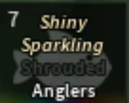 Shiny Sparkling Shrouded Anglers Lantern