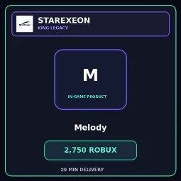 Melody 2750R