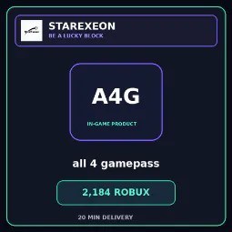 All 4 Gamepass 2184R