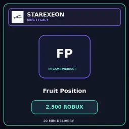 Fruit Position 2500R