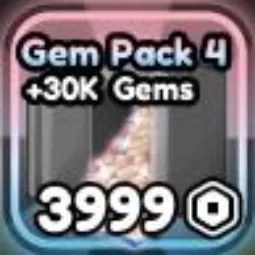 30k Gems 3999R