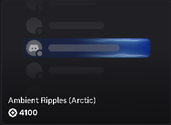 ⭐Ambient Ripples Nameplate⭐$4.99