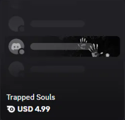 ⭐Trapped Souls Nameplate⭐$4.99