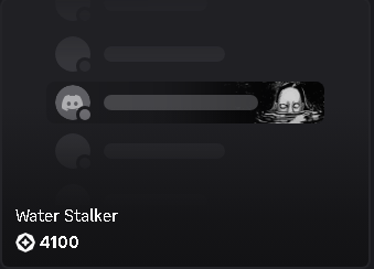⭐Water Stalker Nameplate⭐$4.99