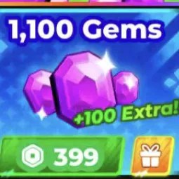 1100 Gems 399R