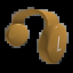 Gold Clockwork Headphones