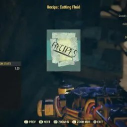 Recipe Cutting Fluid