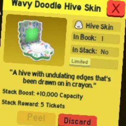 Wavy Doodle Hive Skin