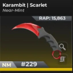 Karambit Scarlet