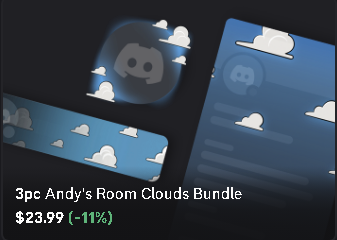⭐Andy's Room Clouds Bundle⭐$17.99