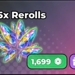 25x Reroll 1699R