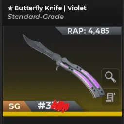 Butterfly Knife Violet