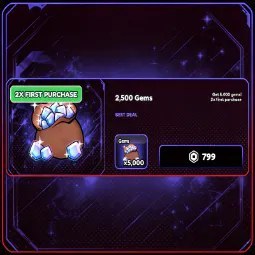 2 500 Gems